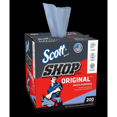Scott Original Paper Shop Towels 12 in. W X 10 in. L 200 pk 75190
